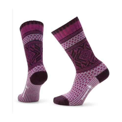 Smartwool Everyday Popcorn Snowflake Pattern Crew Socks