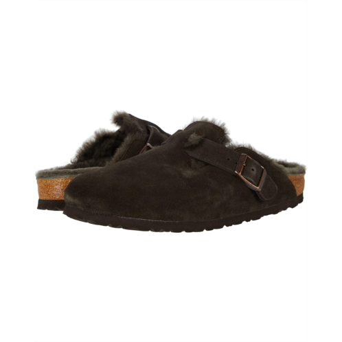 Unisex Birkenstock Boston Shearling - Suede (Unisex)