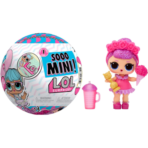 L.O.L. Surprise! Sooo Mini Collectible Doll With 8 Surprises and Mini Balls - Great Gift for Girls Age 4+
