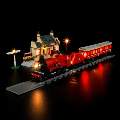 LIGHTAILING Light for Lego- 76423 Express Train Set with Hogsmeade Station - Led Lighting Kit Compatible with Lego Building Blocks Model - NOT Included The Model Set