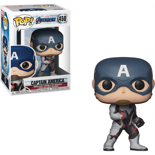 Funko POP!: Marvel Avengers Endgame: Captain America - Collectible Vinyl Figure - Gift Idea - Official Merchandise - for Kids & Adults - Movies Fans - Model Figure for Collectors a