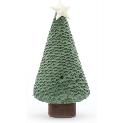 Jellycat Amuseables Blue Spruce Christmas Tree Stuffed Toy, Large 16.5 inches Holiday Plush Decor