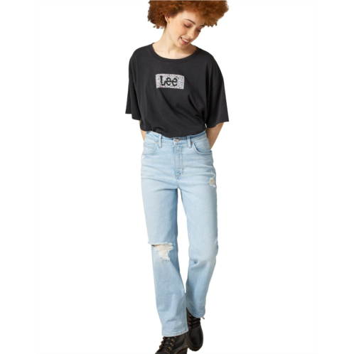 Lee High-Rise Straight Crop