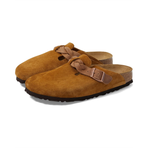 Womens Birkenstock Boston Braid - Suede