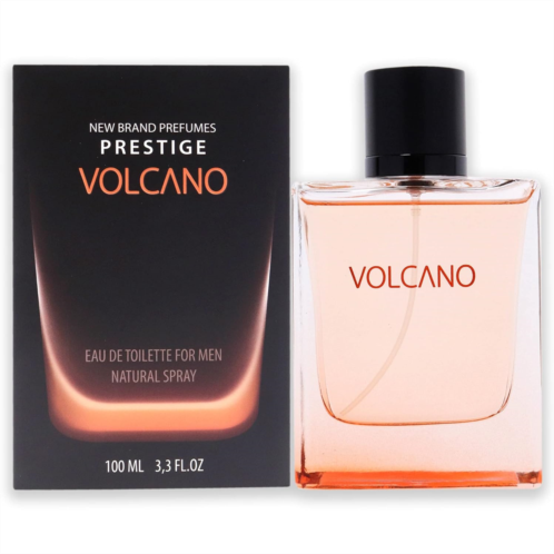 New Brand Perfumes Volcano EDT Spray Men 3.3 oz (sem numero)