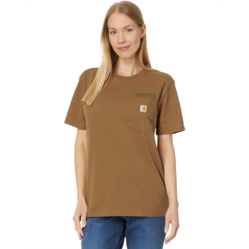 Womens Carhartt Loose Fit Heavyweight Short Sleeve Sequoia National Park Graphic T-Shirt