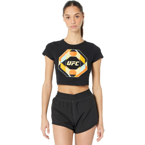 Womens UFC Optical Cropped Tee