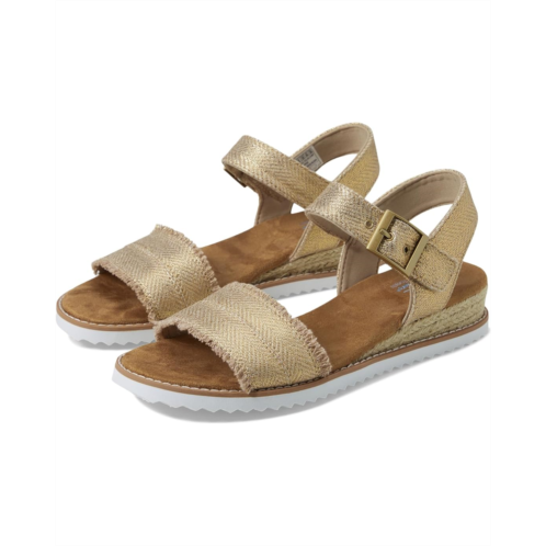 Womens BOBS from SKECHERS Desert Kiss - Gold Crush