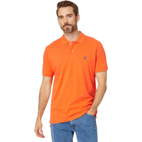 U.S. POLO ASSN. Solid Cotton Pique Polo with Small Pony