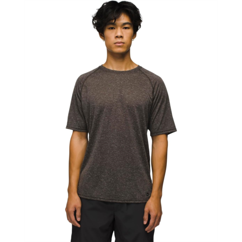 Mens Prana Natural Flow Short Sleeve Crew Standard Fit