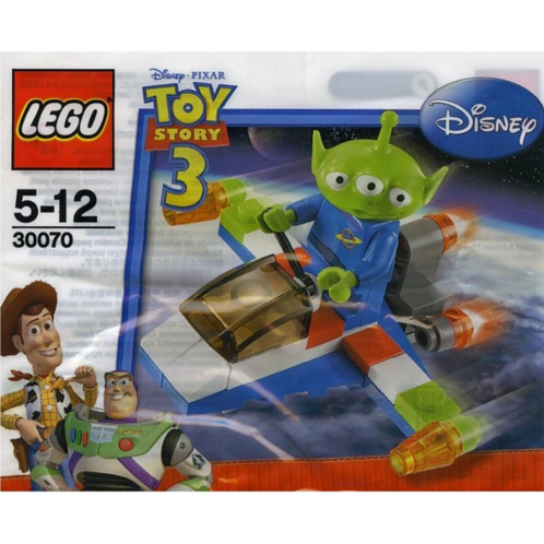 Lego - 30070 - Disney Pixar Toy Story 3 - Alien and Space Ship (34pcs) Bagged
