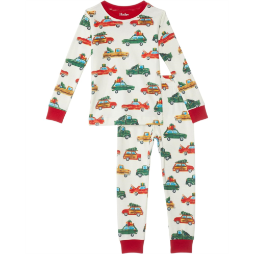 Hatley Kids Holiday Cars Cotton Pajama Set (Toddler/Little Kids/Big Kids)