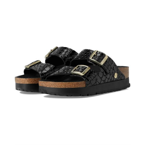 Womens Birkenstock Papillio by Birkenstock Arizona Platform - Embossed