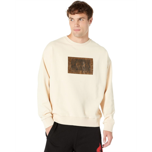 Just Cavalli Soho Crew Neck Sweatshirt with Just CodeFoil Logo