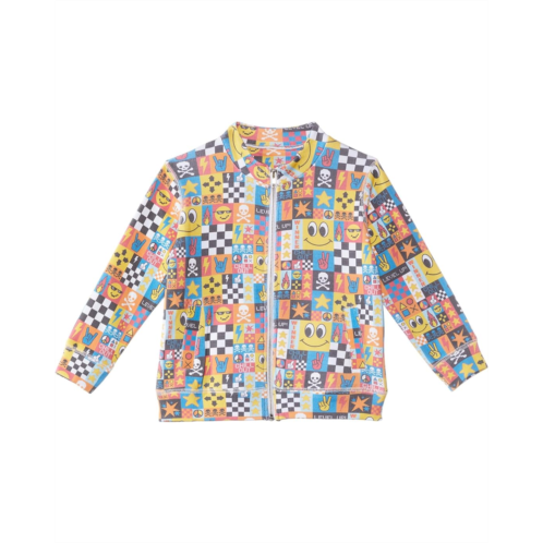 Chaser Kids Checkered Smiley Track Jacket (Toddler/Little Kids)