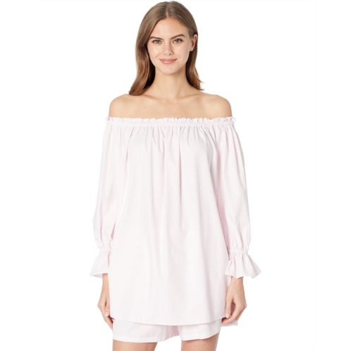 WAYF Freeman Long Sleeve Off Shoulder Tunic