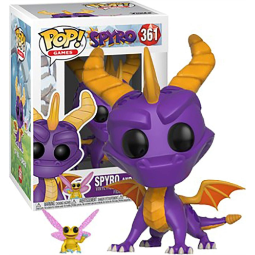 Funko POP & Buddy: Spyro The Dragon - Spyro & Sparx, Multicolor