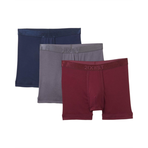 Mens 2(X)IST 3-Pack Pima Cotton Boxer Brief