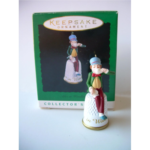 Hallmark 1996 Keepsake Ornament Mad Hatter From Alice in Wonderland Series