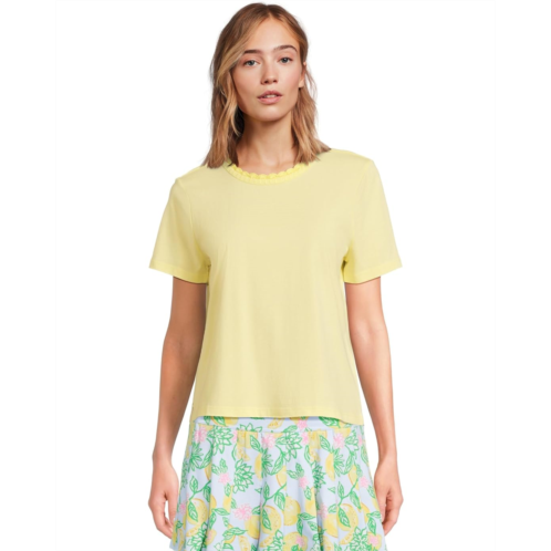 Womens Lilly Pulitzer Clairmont Crochet Trimmed
