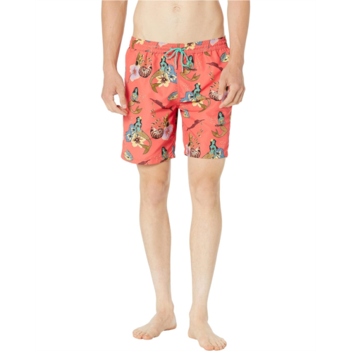 Paul Smith Mermaid Hawaii Swim Shorts