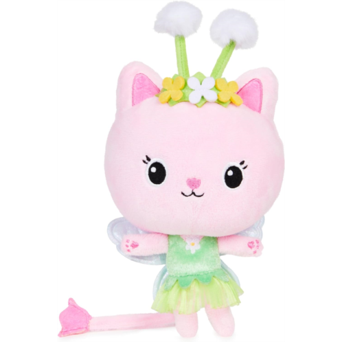 Gabbys Dollhouse, 7-inch Kitty Fairy Purr-ific Plush Toy, Kids Toys for Ages 3 and up