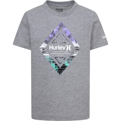 Hurley Kids Diamond Palms Tee (Little Kid)