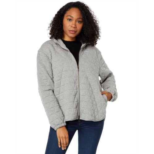 Mod-o-doc Soft Long Sleeve Double Zipped Quilted Jacket