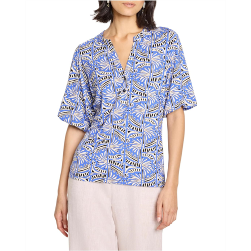 Womens NICZOE Petite Ocean Jewel Top