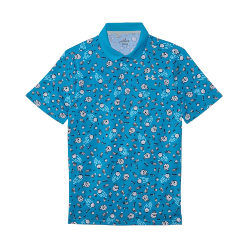 Under Armour Kids Matchplay Printed Golf Polo