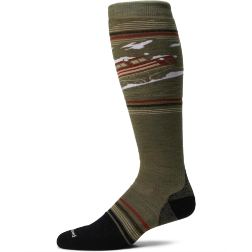 Mens Smartwool Snowboard Targeted Cushion Piste Machine Over-the-Calf Socks