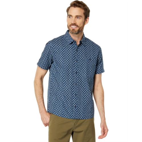 L.L.Bean Mens LLBean Signature Woven Cotton Short Sleeve Shirt Regular