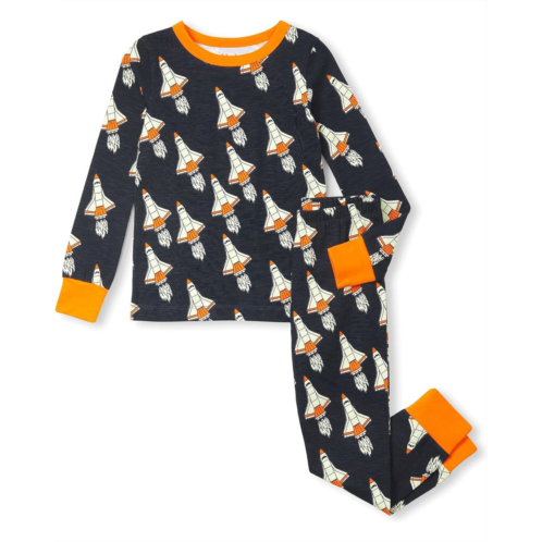 Hatley Kids Space Shuttle Stretch Cotton Pajama Set (Toddler/Little Kid/Big Kid)