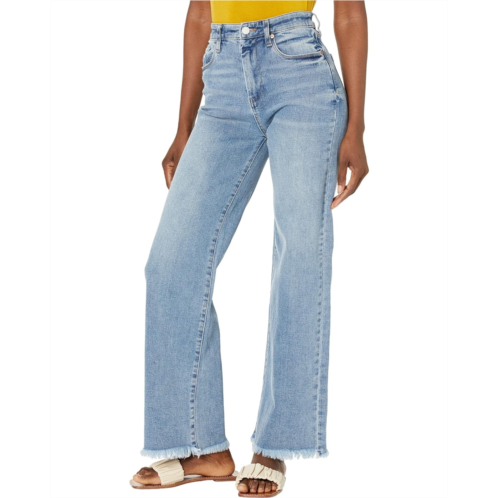Blank NYC High-Rise Wide Let Sustainable Jeans in Say Something