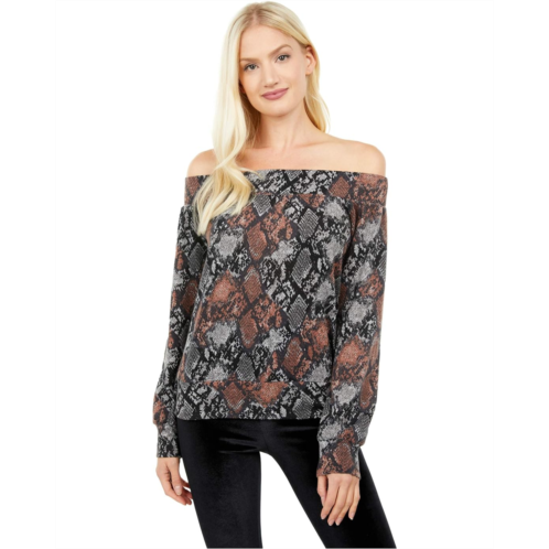 Socialite Cameron Off Shoulder Sweater