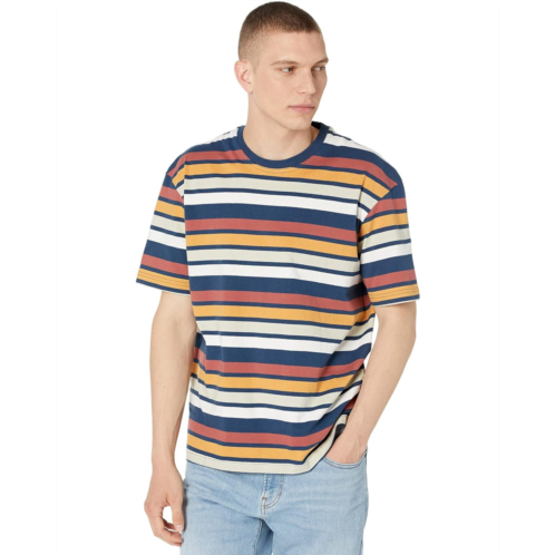 Selected Homme Stein Loose Fit Stripe O-Neck Tee