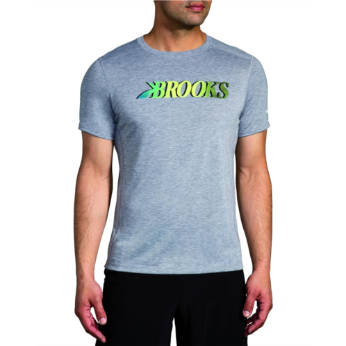 Mens Brooks Distance Short Sleeve 30