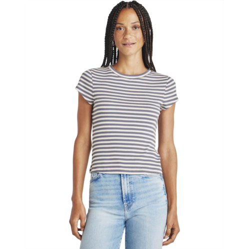 Splendid Benson Striped Short Sleeve Crew Tee