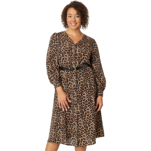 Michael Michael Kors Plus Size Cheetah Kate Dress