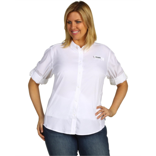 Womens Columbia Plus Size Tamiami II L/S Shirt