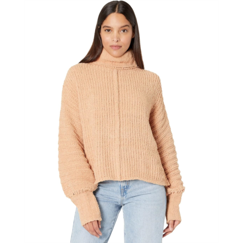 Miss Me Cowl Neck Drop Shoulder Sweater