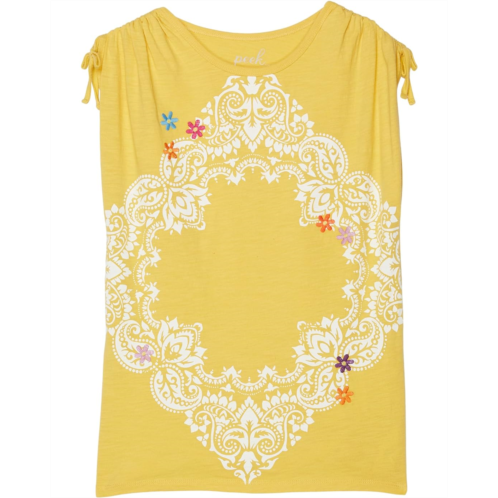 PEEK Smiley Face Embroidered Top (Toddler/Little Kids/Big Kids)