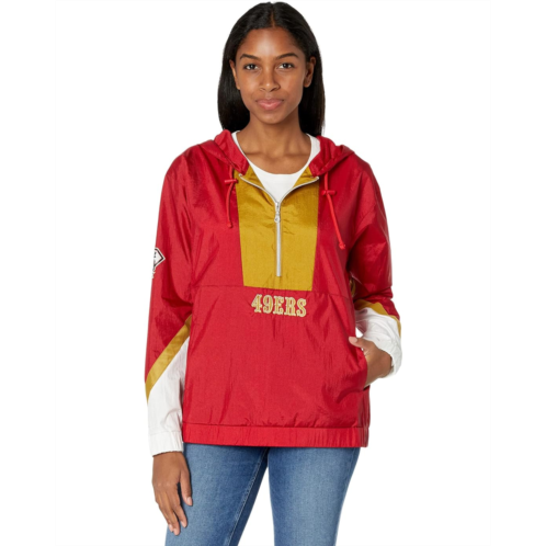 Mitchell & Ness NFL 1/2 Zip Windbreaker 2.0 49ers