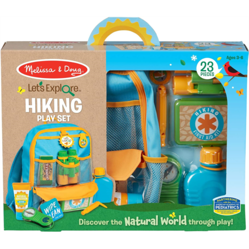 Melissa & Doug 40801 Lets Explore Hiking PlaySet Pretend Play 3+ Gift for Boy or Girl