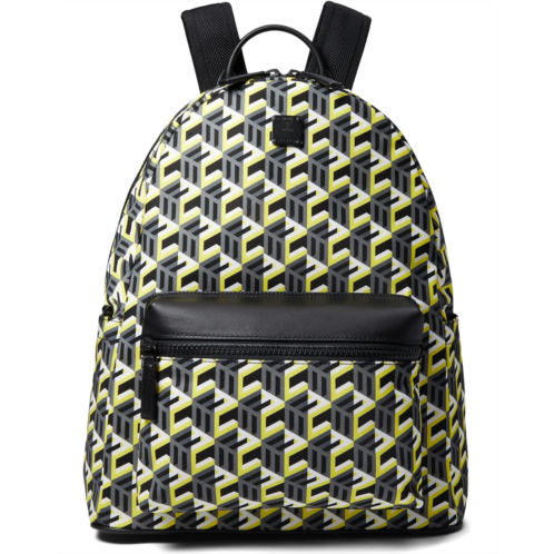 MCM Cubic Logo Nylon Backpack Medium