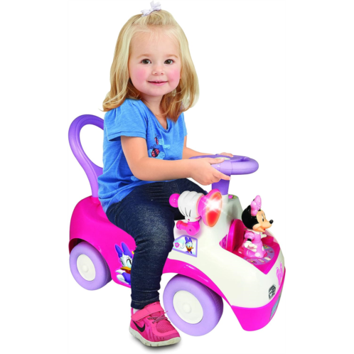 Kiddieland Toys Limited: Minnie Dancing Ride On, Interactive Electronic Activites to Play Rewarding Lights and Fun Sounds, Sturdy and Durable, For Ages 2 and up