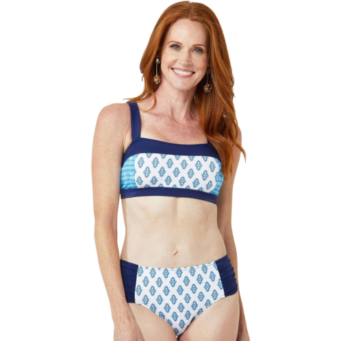 Womens Cabana Life Seascape Bikini Top