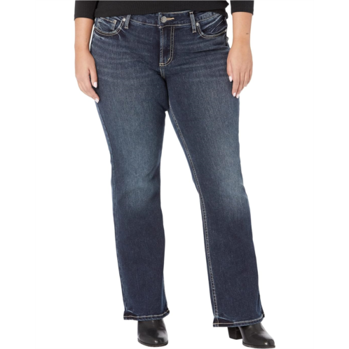 Silver Jeans Co. Plus Size Suki Mid-Rise Bootcut Jeans W93719EDB462
