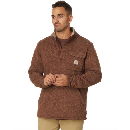 Mens Carhartt Relaxed Fit Midweight 1/4 Zip Pocket Sweater Fleece