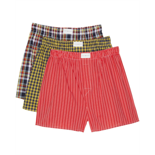 Mens Tommy Hilfiger Cotton Classics Woven Boxer 3-Pack